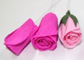 Cách làm hoa hồng bằng giấy cực nhanh và đơn giản