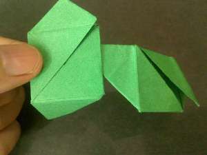 cach gap hoa hong origami 11